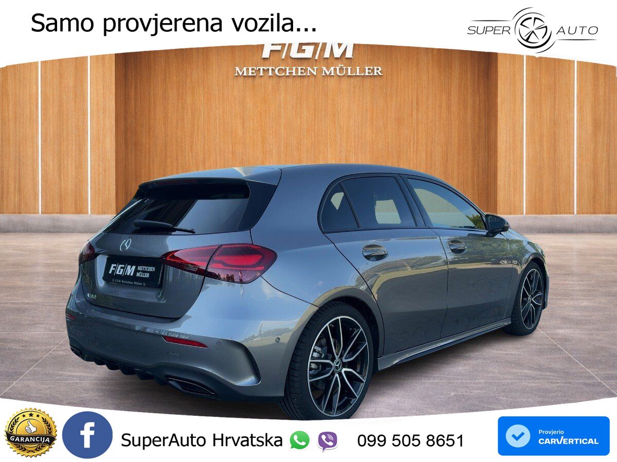 Mercedes-Benz A 180 7G-DCT AMG LED+GR SJED+ACC