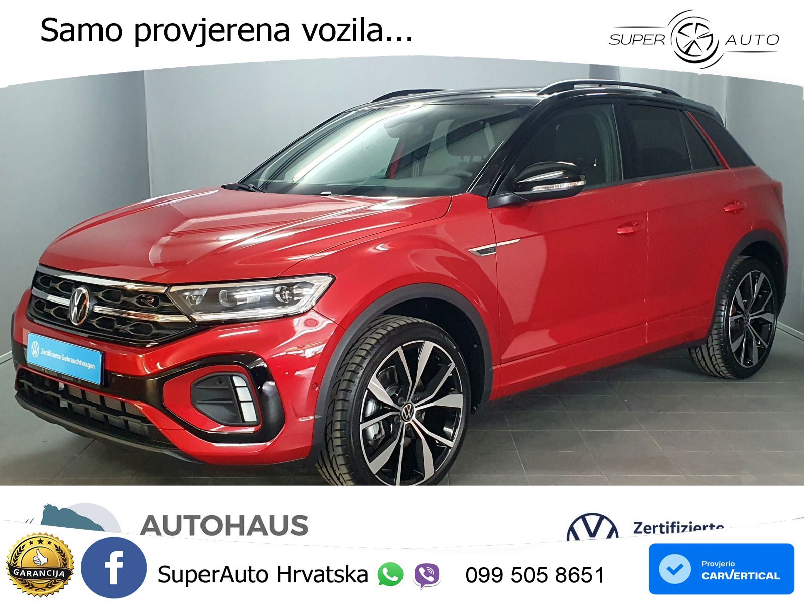 Volkswagen T-Roc 1.5 TSI (150 KS) DSG LED+GR SJED+ACC