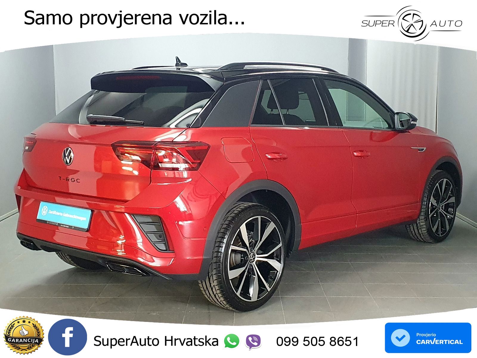Volkswagen T-Roc 1.5 TSI (150 KS) DSG LED+GR SJED+ACC