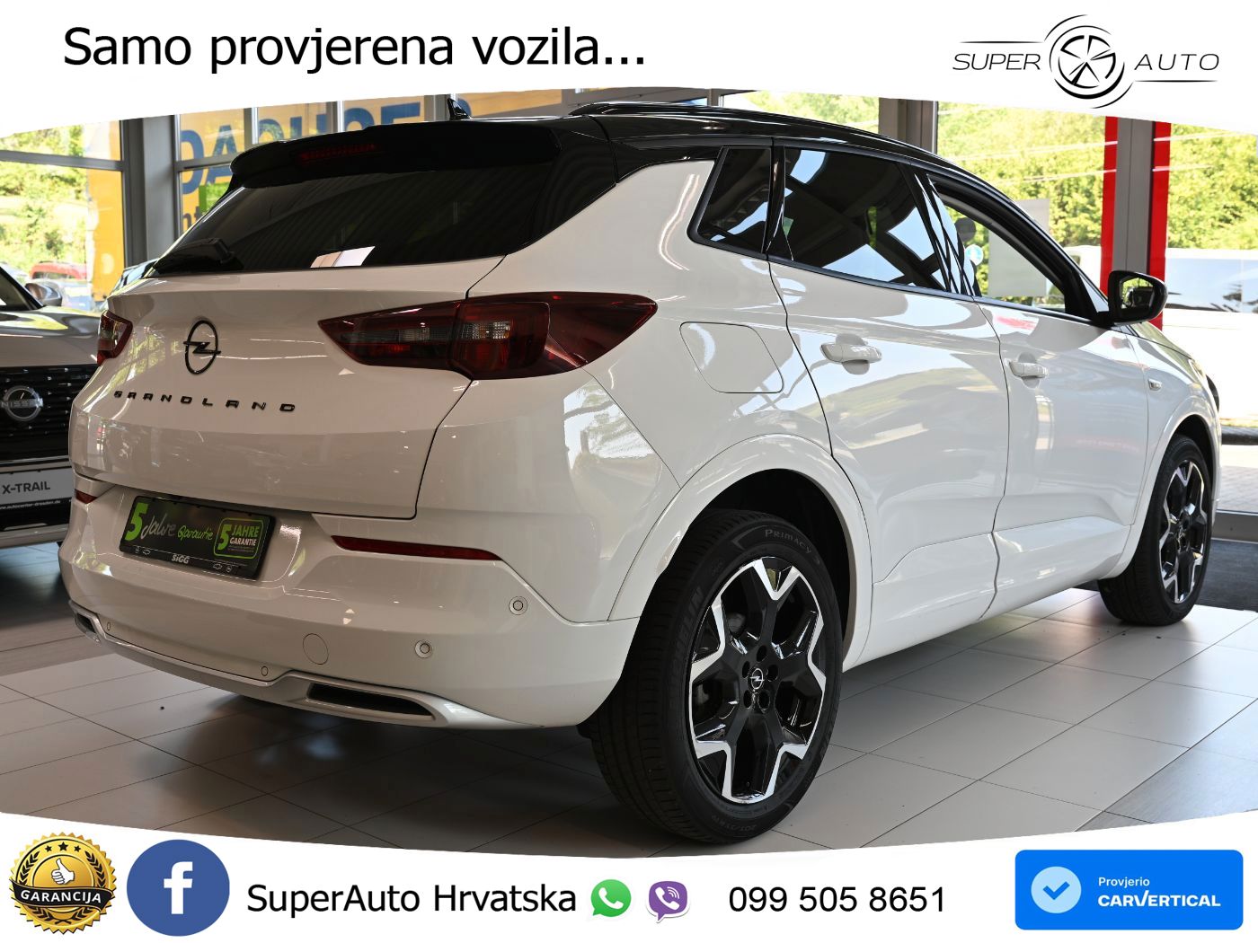 Opel Grandland 1.2i Turbo (130 KS) Automatic Ultimate LED+GR SJED+ACC