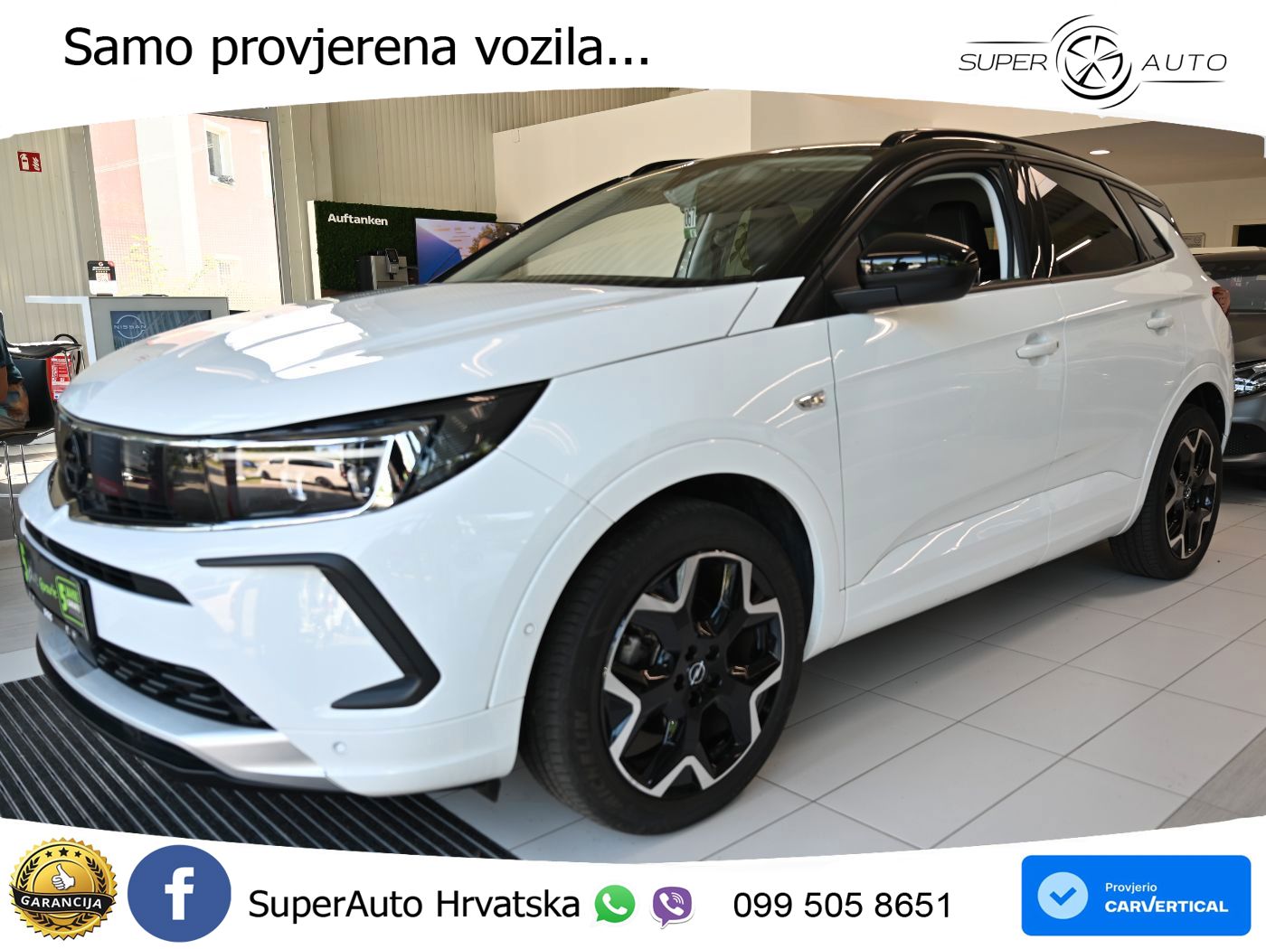 Opel Grandland 1.2i Turbo (130 KS) Automatic Ultimate LED+GR SJED+ACC
