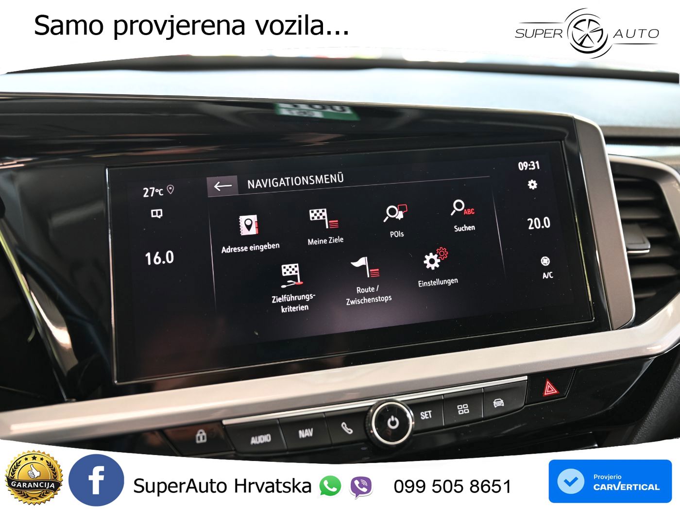 Opel Grandland 1.2i Turbo (130 KS) Automatic Ultimate LED+GR SJED+ACC