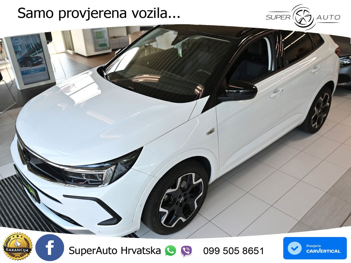 Opel Grandland 1.2i Turbo (130 KS) Automatic Ultimate LED+GR SJED+ACC
