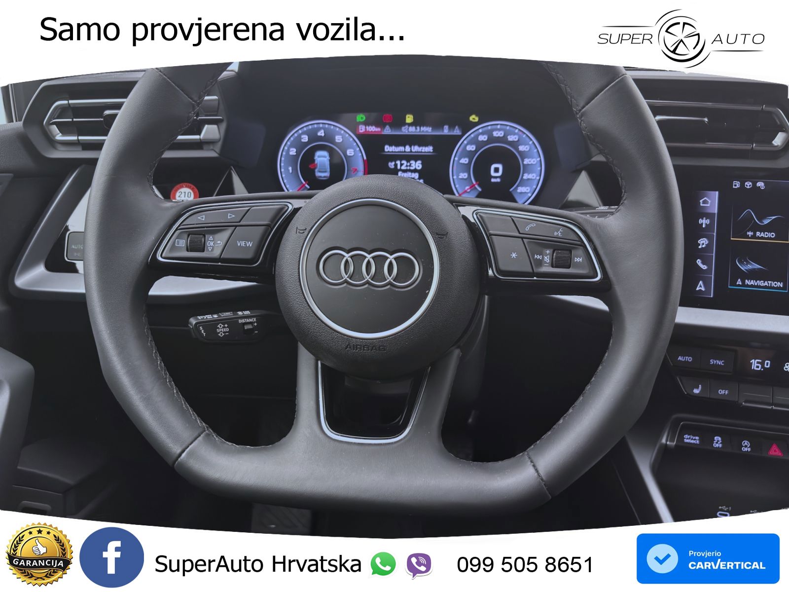 Audi A3 Limuzina 30 TFSI (116 KS) advanced LED+GR SJED+ACC