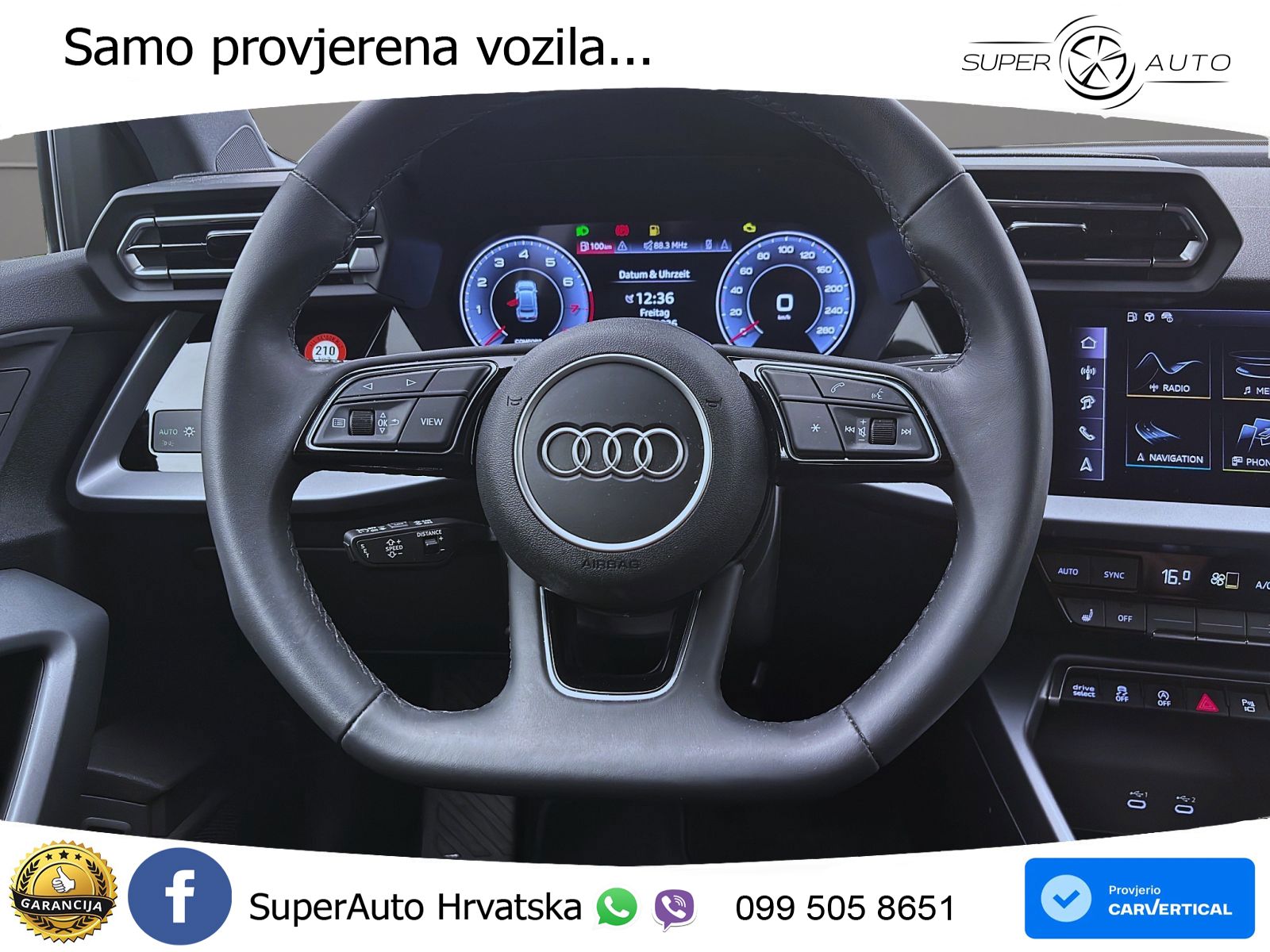 Audi A3 Limuzina 30 TFSI (116 KS) advanced LED+GR SJED+ACC