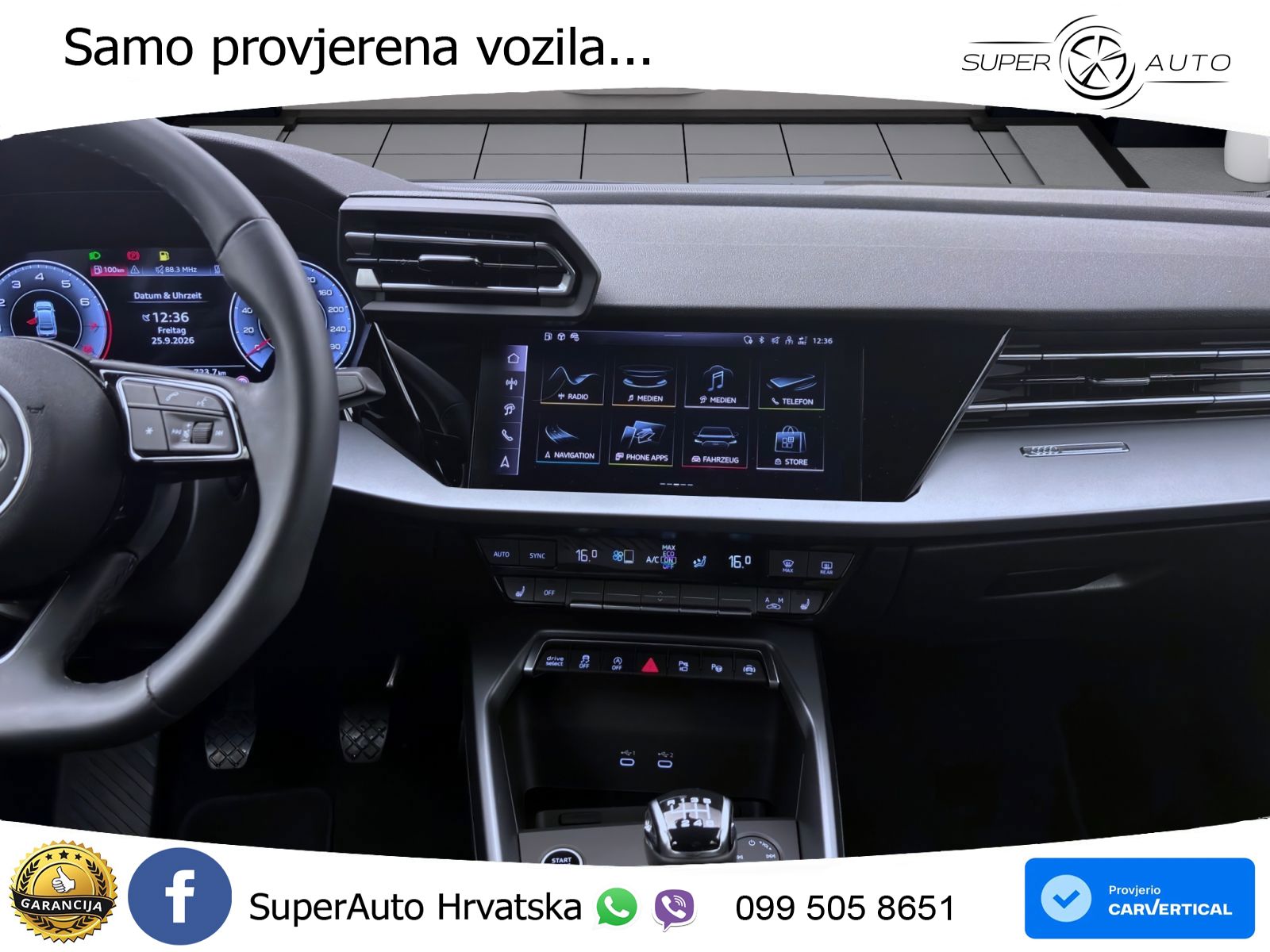 Audi A3 Limuzina 30 TFSI (116 KS) advanced LED+GR SJED+ACC