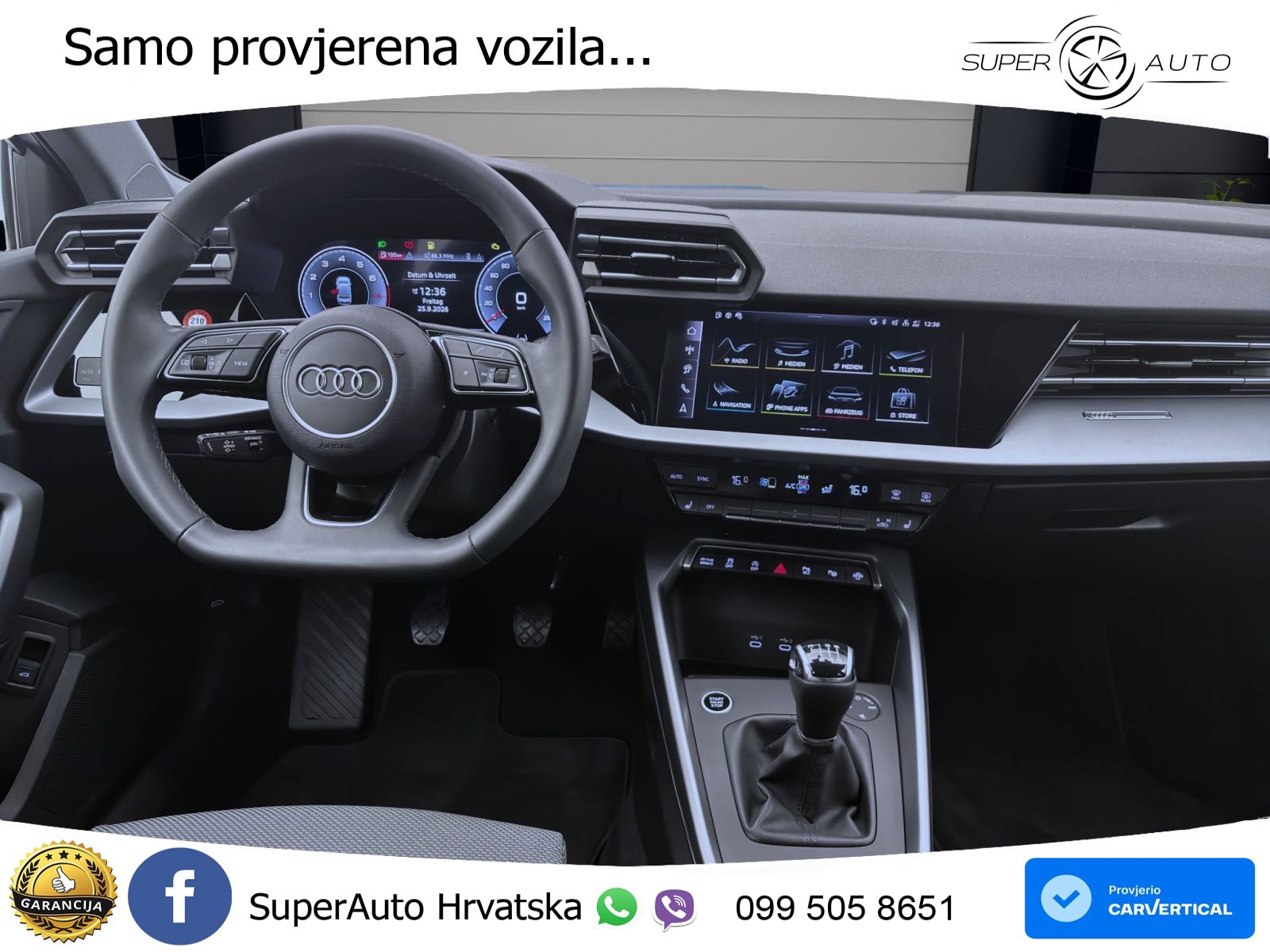 Audi A3 Limuzina 30 TFSI (116 KS) advanced LED+GR SJED+ACC