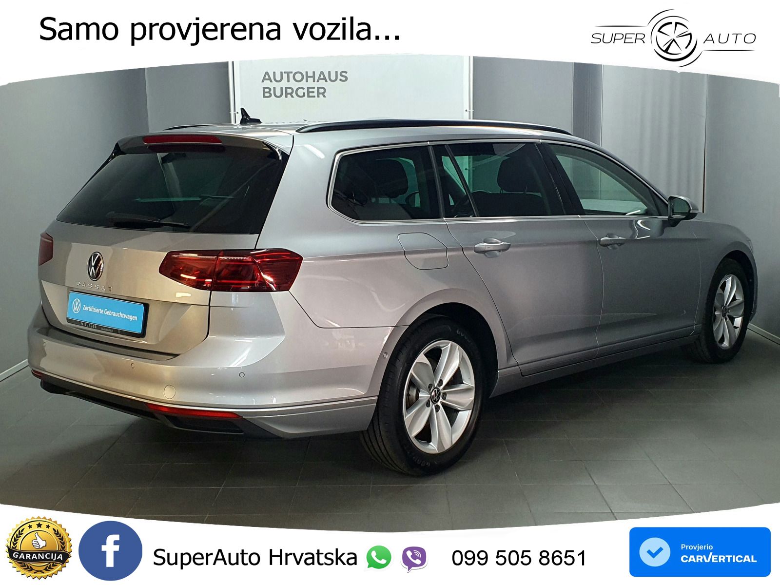 Volkswagen Passat Variant 2.0 TDI (150 KS) DSG Business LED+GR SJED+ACC