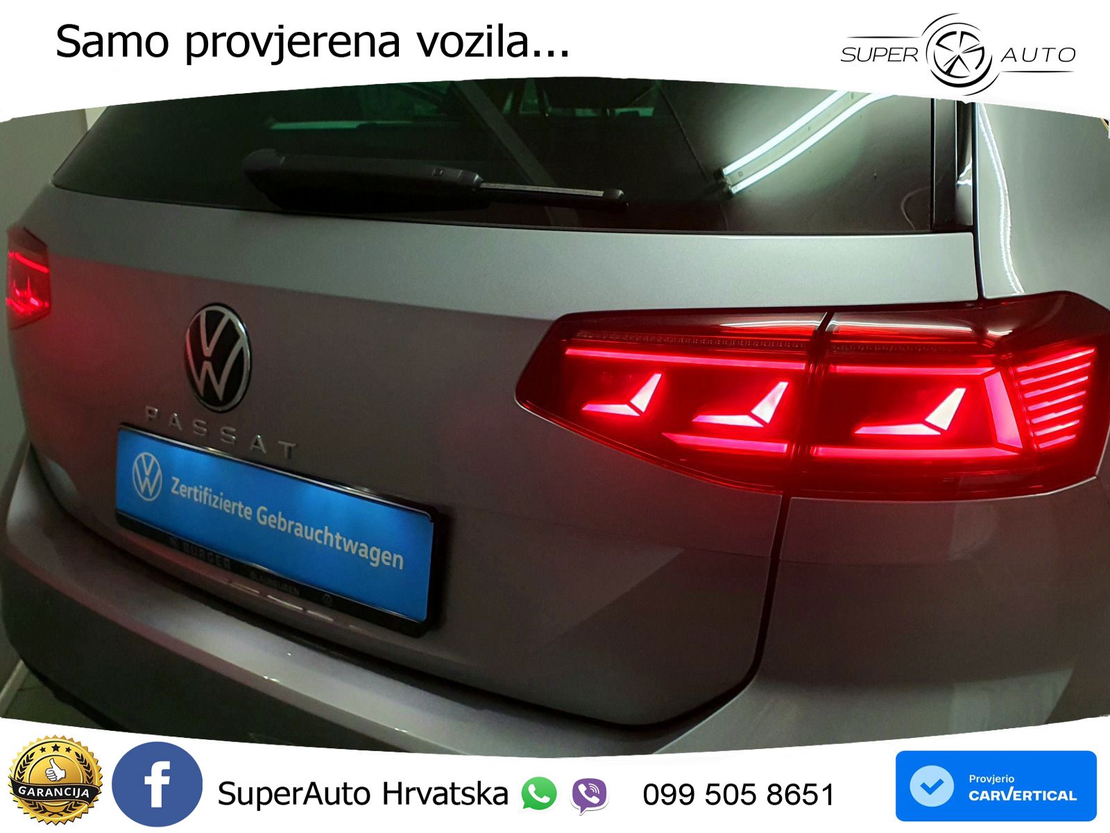 Volkswagen Passat Variant 2.0 TDI (150 KS) DSG Business LED+GR SJED+ACC