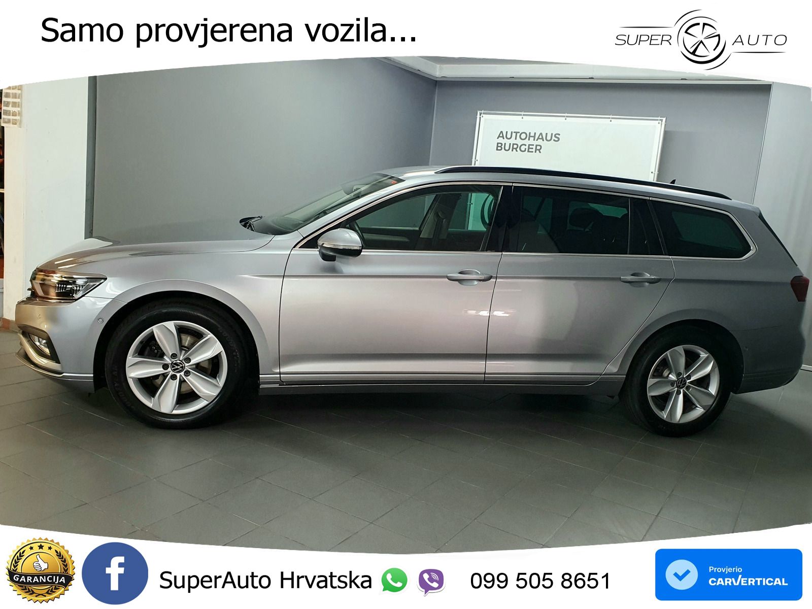 Volkswagen Passat Variant 2.0 TDI (150 KS) DSG Business LED+GR SJED+ACC