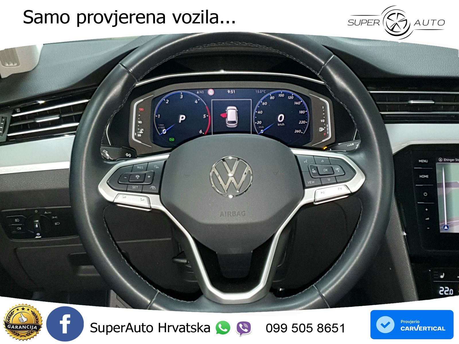 Volkswagen Passat Variant 2.0 TDI (150 KS) DSG Business LED+GR SJED+ACC