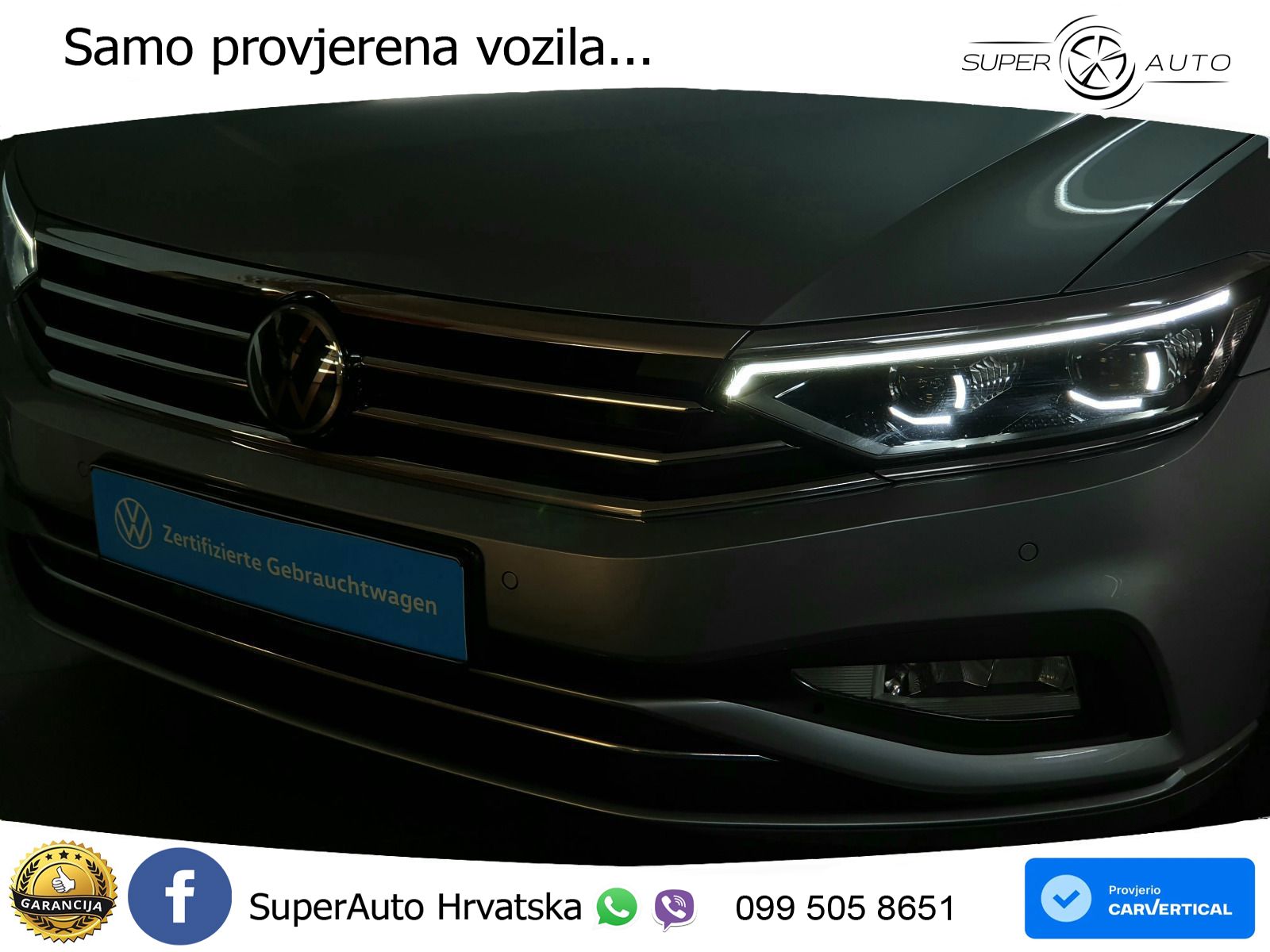 Volkswagen Passat Variant 2.0 TDI (150 KS) DSG Business LED+GR SJED+ACC