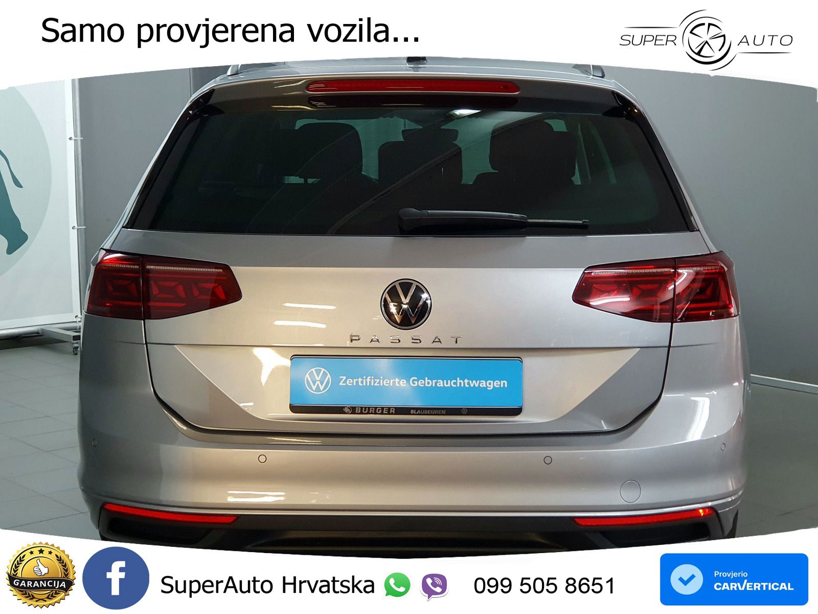 Volkswagen Passat Variant 2.0 TDI (150 KS) DSG Business LED+GR SJED+ACC