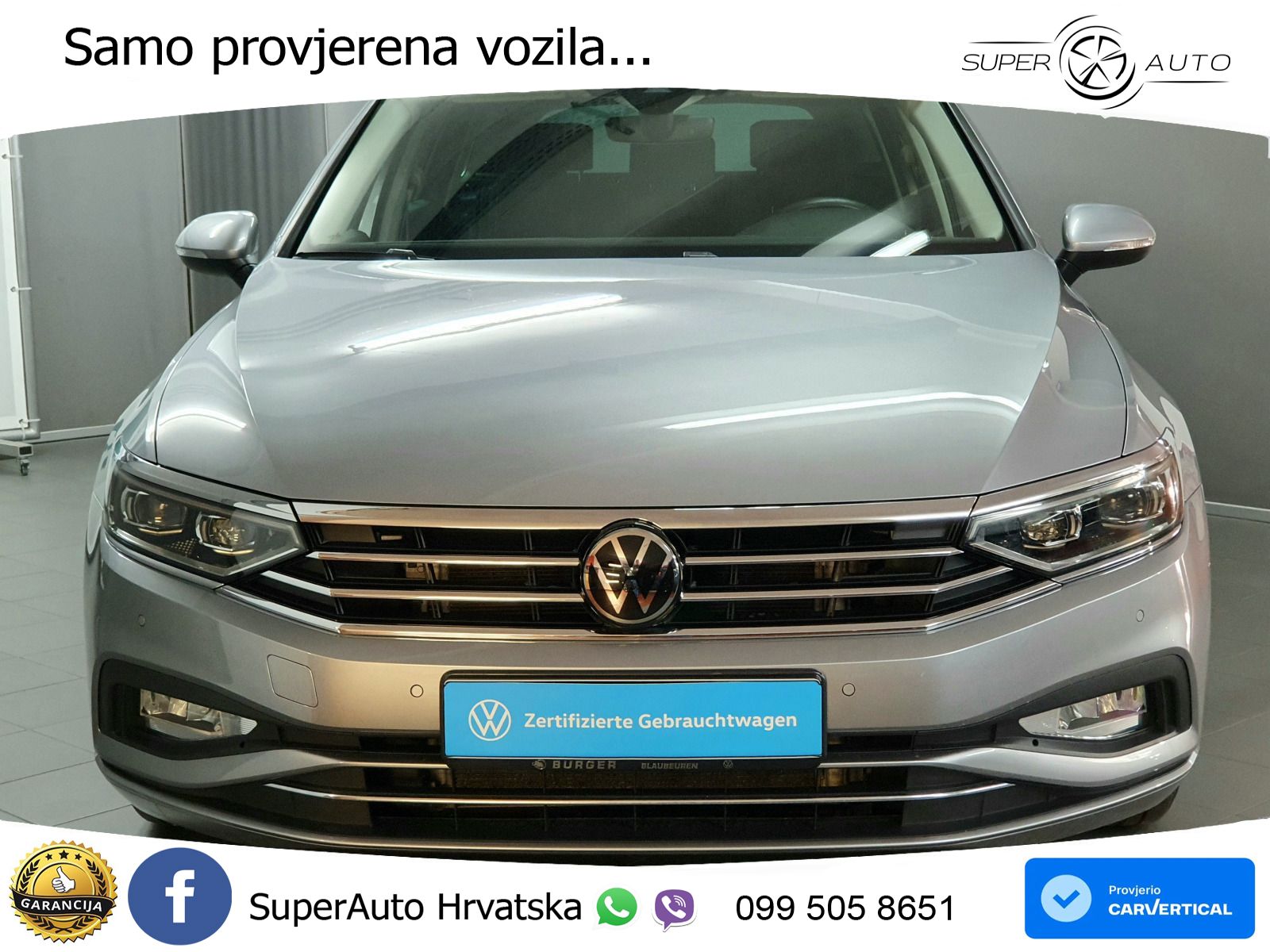 Volkswagen Passat Variant 2.0 TDI (150 KS) DSG Business LED+GR SJED+ACC