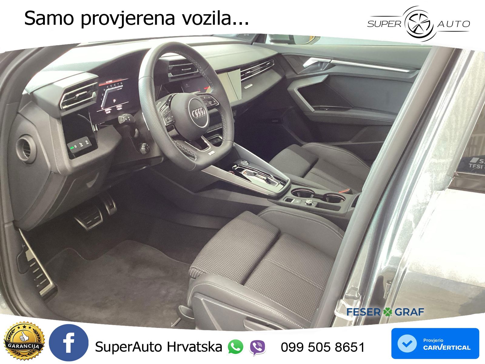 Audi S3 2.0 TFSI (333 KS) quattro S tronic LED+GR SJED+ACC