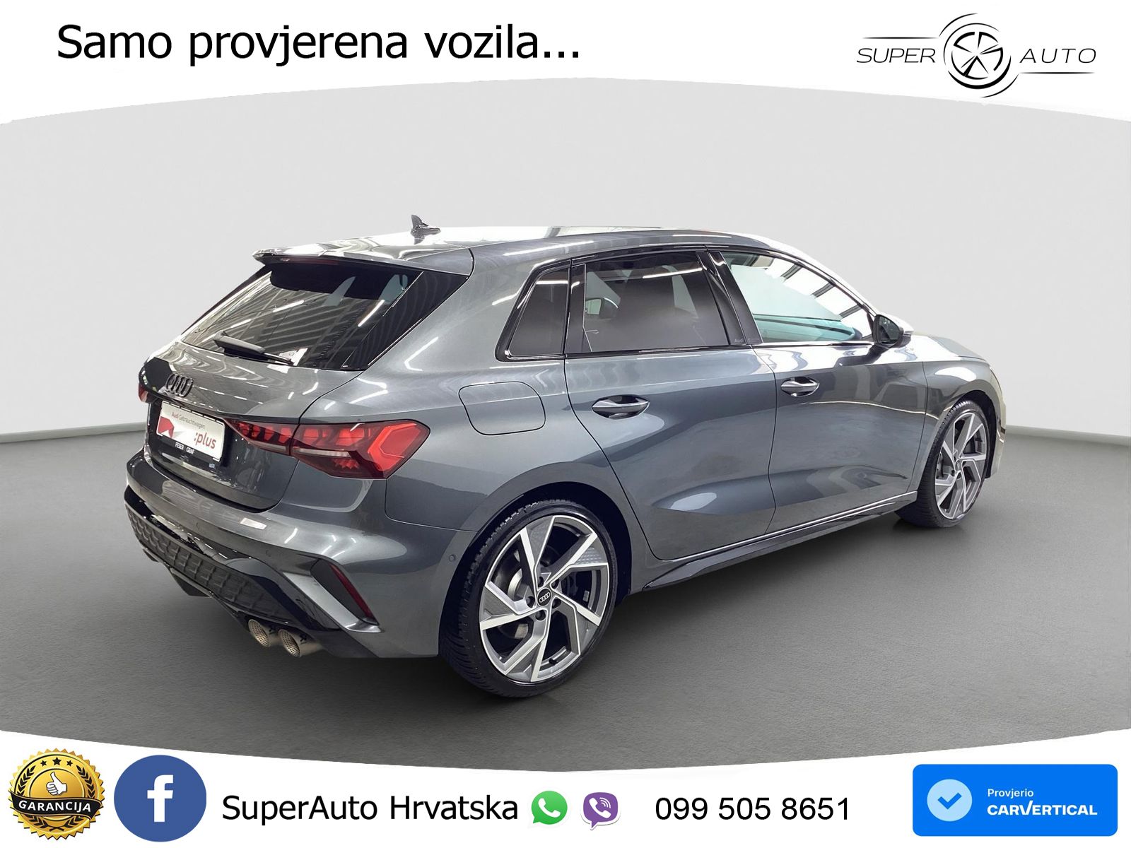 Audi S3 2.0 TFSI (333 KS) quattro S tronic LED+GR SJED+ACC