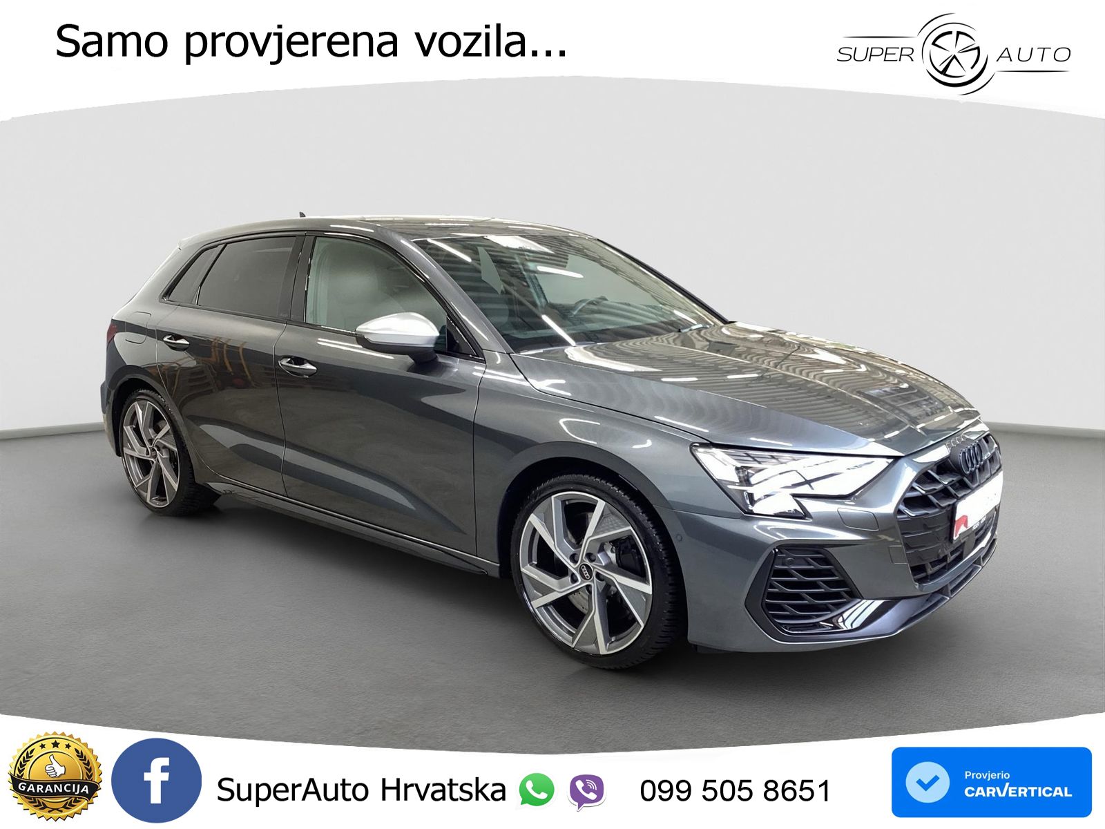Audi S3 2.0 TFSI (333 KS) quattro S tronic LED+GR SJED+ACC