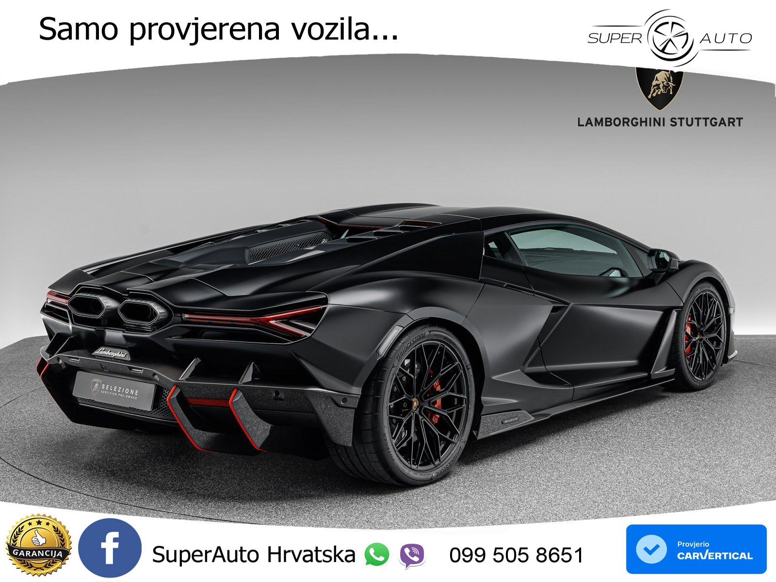 Lamborghini Revuelto 6.5 V12 (1015 KS) 4WD DCT LED+GR SJED+ACC