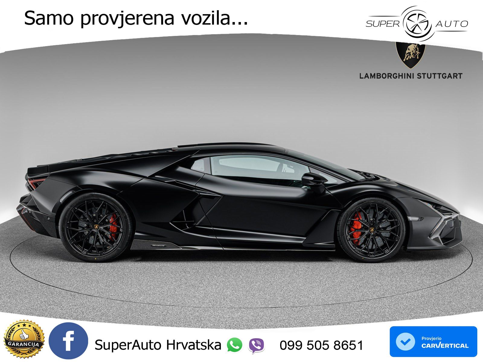 Lamborghini Revuelto 6.5 V12 (1015 KS) 4WD DCT LED+GR SJED+ACC