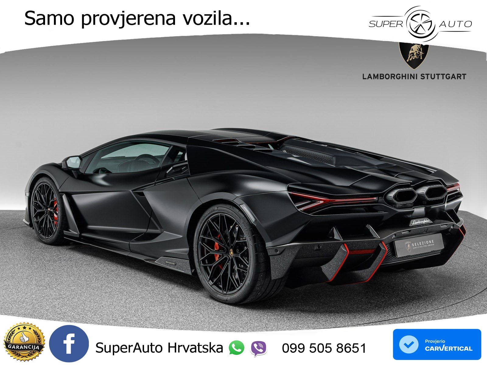 Lamborghini Revuelto 6.5 V12 (1015 KS) 4WD DCT LED+GR SJED+ACC
