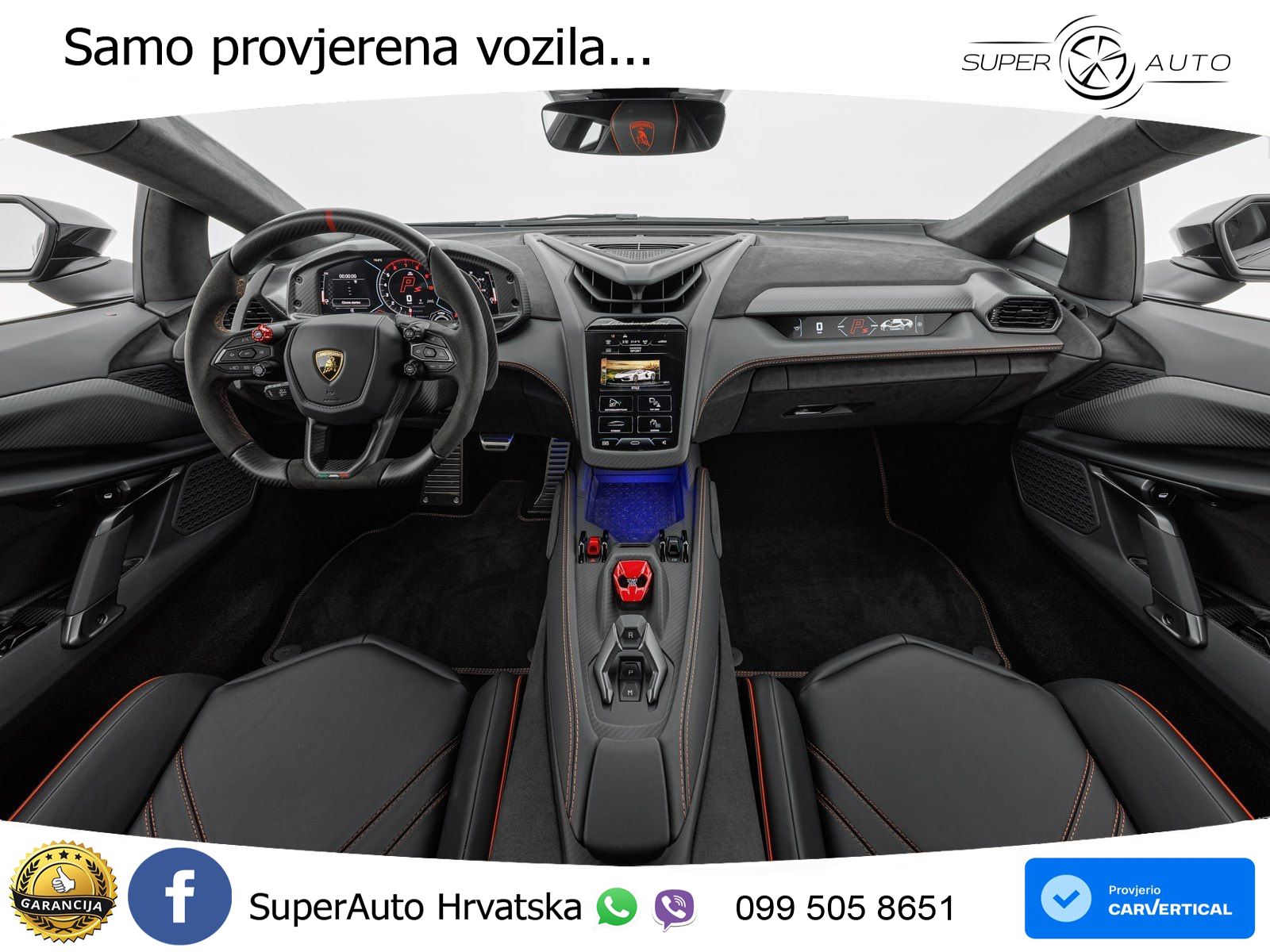 Lamborghini Revuelto 6.5 V12 (1015 KS) 4WD DCT LED+GR SJED+ACC