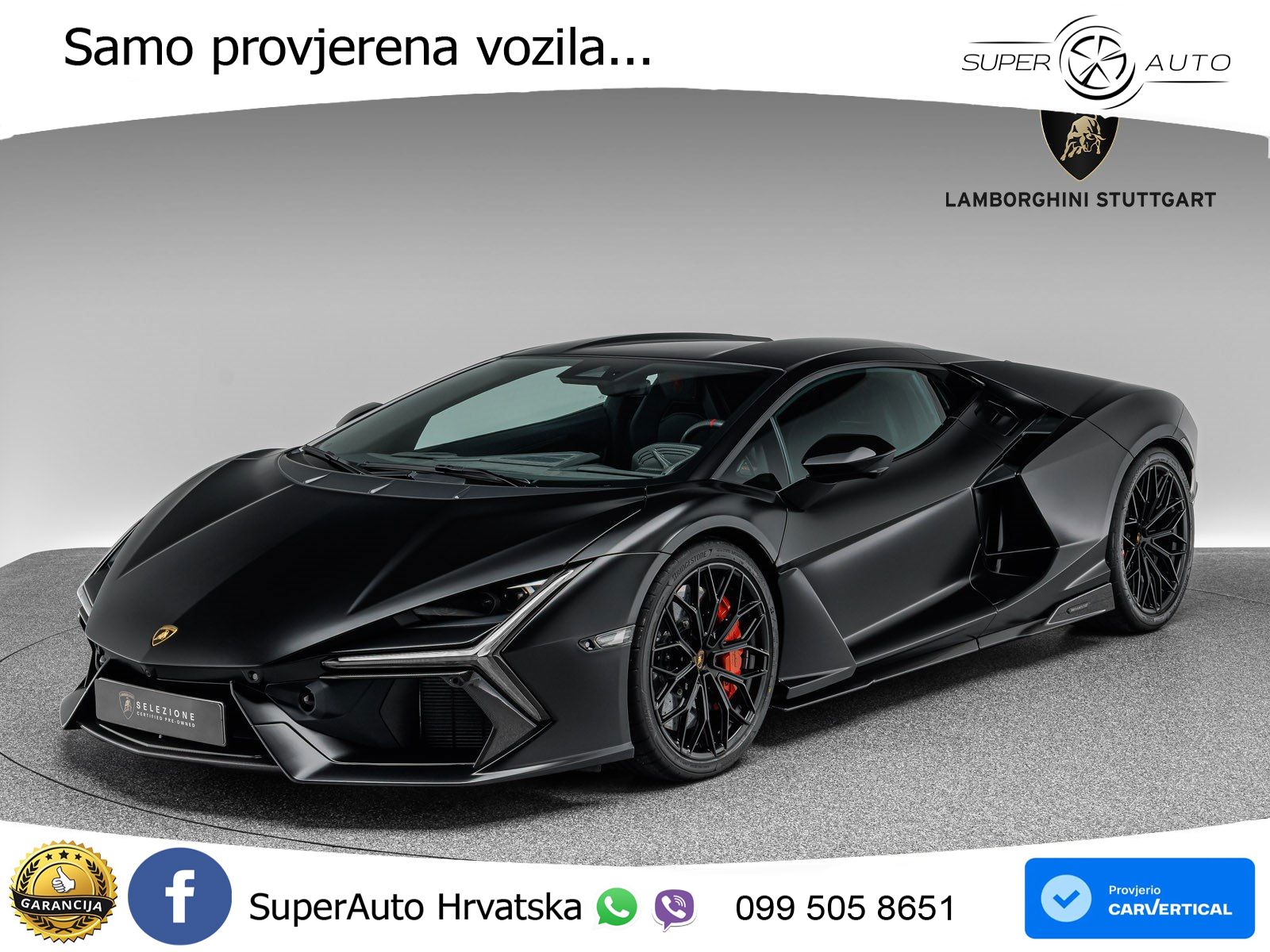 Lamborghini Revuelto 6.5 V12 (1015 KS) 4WD DCT LED+GR SJED+ACC