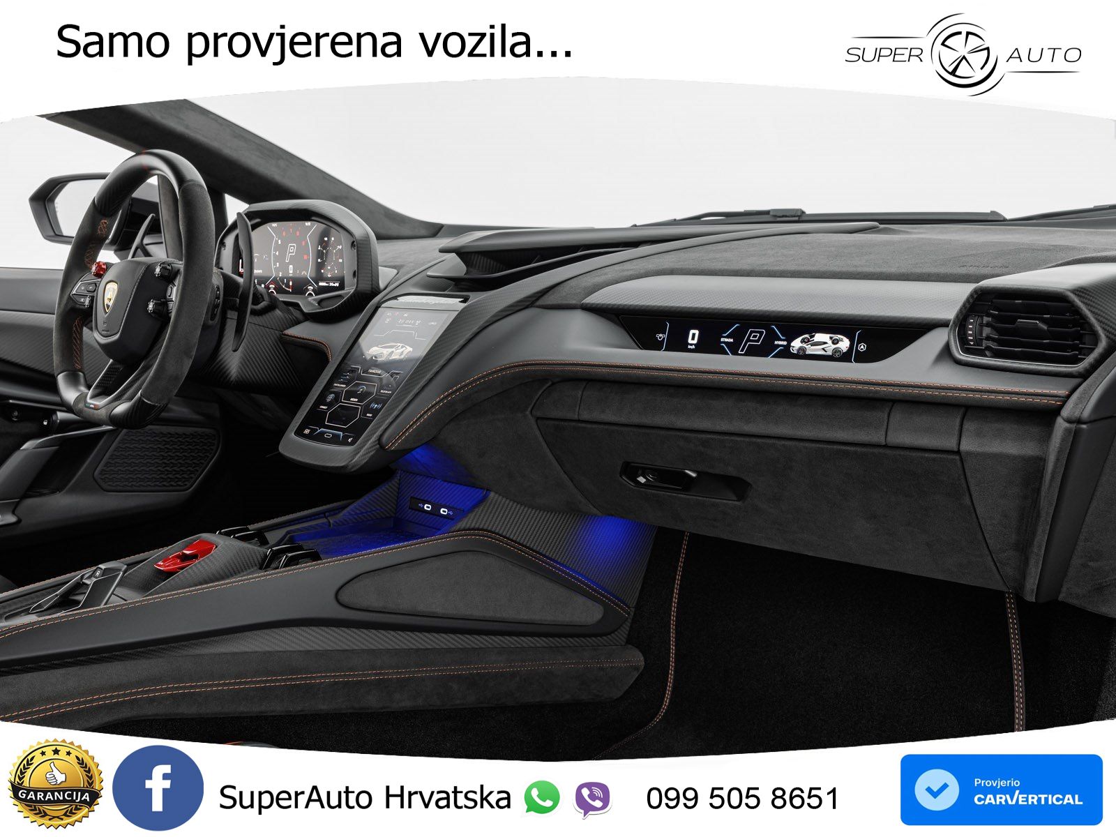 Lamborghini Revuelto 6.5 V12 (1015 KS) 4WD DCT LED+GR SJED+ACC
