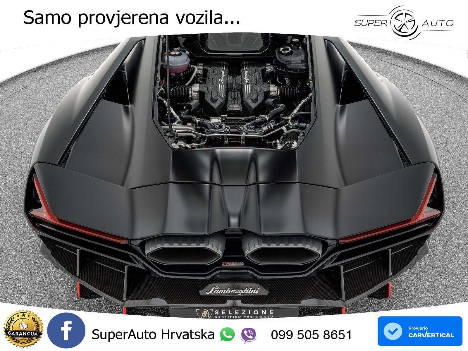 Lamborghini Revuelto 6.5 V12 (1015 KS) 4WD DCT LED+GR SJED+ACC