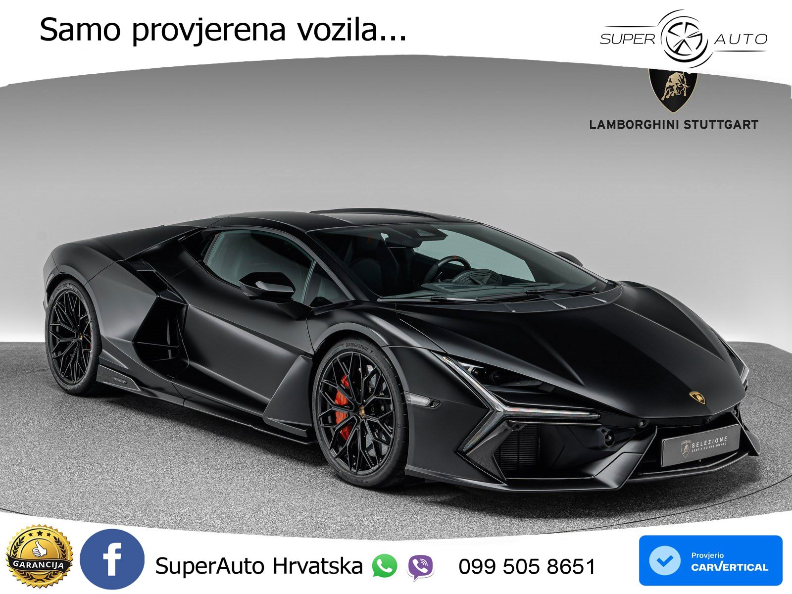 Lamborghini Revuelto 6.5 V12 (1015 KS) 4WD DCT LED+GR SJED+ACC