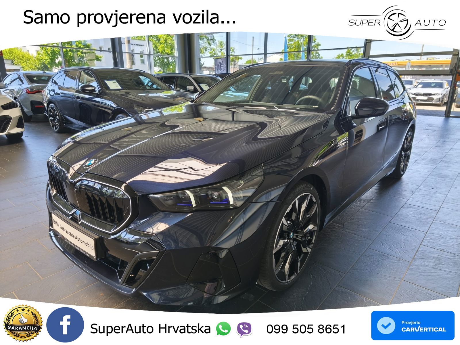 BMW 520i Touring (208 KS) Steptronic M Sport ACC+HEAD+GR SJED+360+PANO