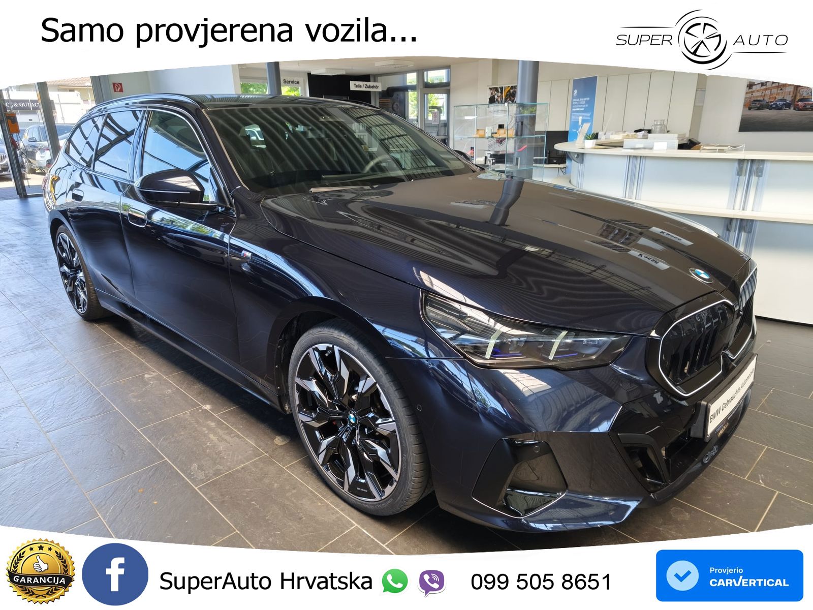 BMW 520i Touring (208 KS) Steptronic M Sport ACC+HEAD+GR SJED+360+PANO