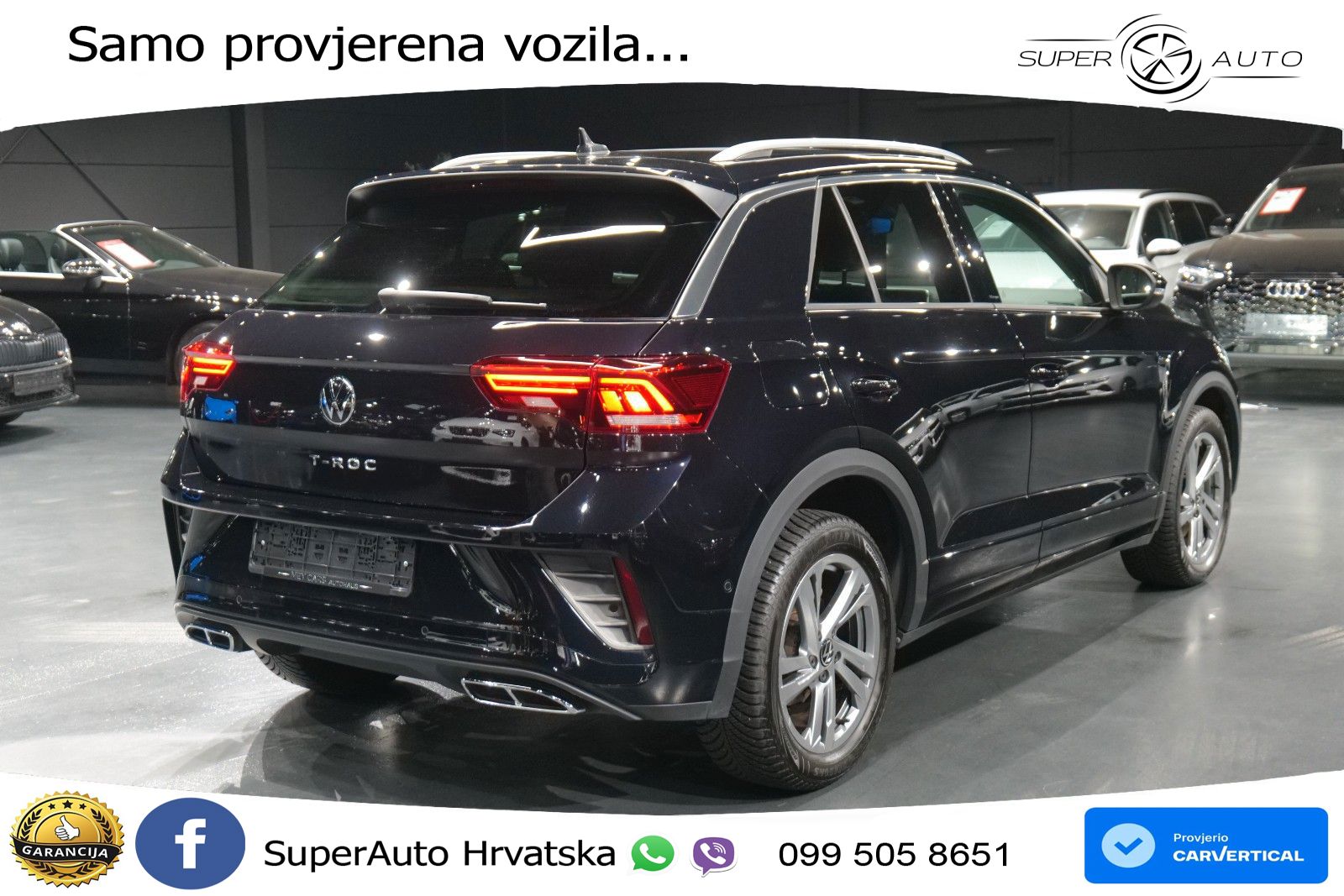 Volkswagen T-Roc I 2.0 TDI (150 KS) DSG LED+GR SJED+ACC