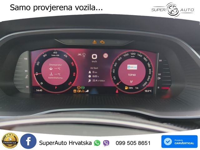 Škoda Octavia Combi 2.0 TDI (150 KS) DSG SportLine MATRIX+GR SJED+KAM