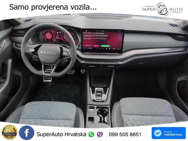 Škoda Octavia Combi 2.0 TDI (150 KS) DSG SportLine MATRIX+GR SJED+KAM