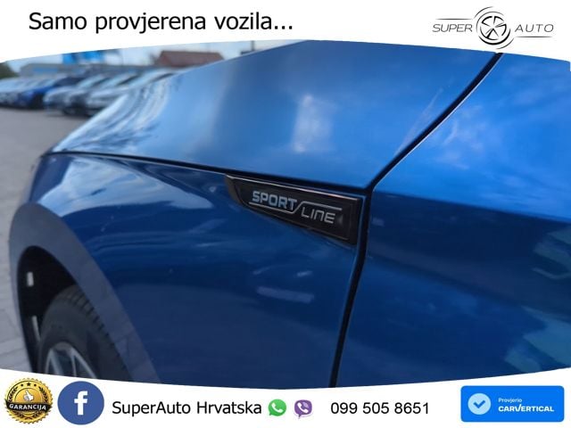 Škoda Octavia Combi 2.0 TDI (150 KS) DSG SportLine MATRIX+GR SJED+KAM