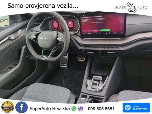 Škoda Octavia Combi 2.0 TDI (150 KS) DSG SportLine MATRIX+GR SJED+KAM