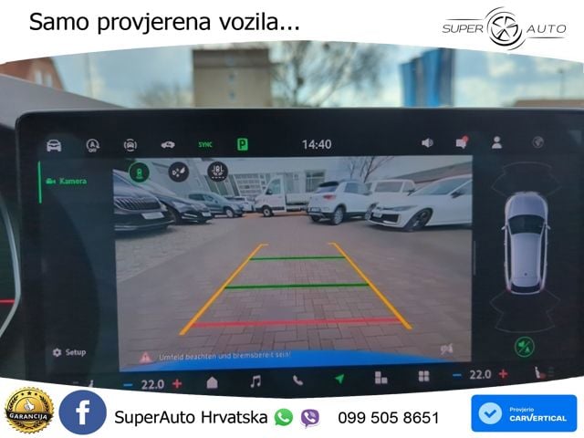 Škoda Octavia Combi 2.0 TDI (150 KS) DSG SportLine MATRIX+GR SJED+KAM