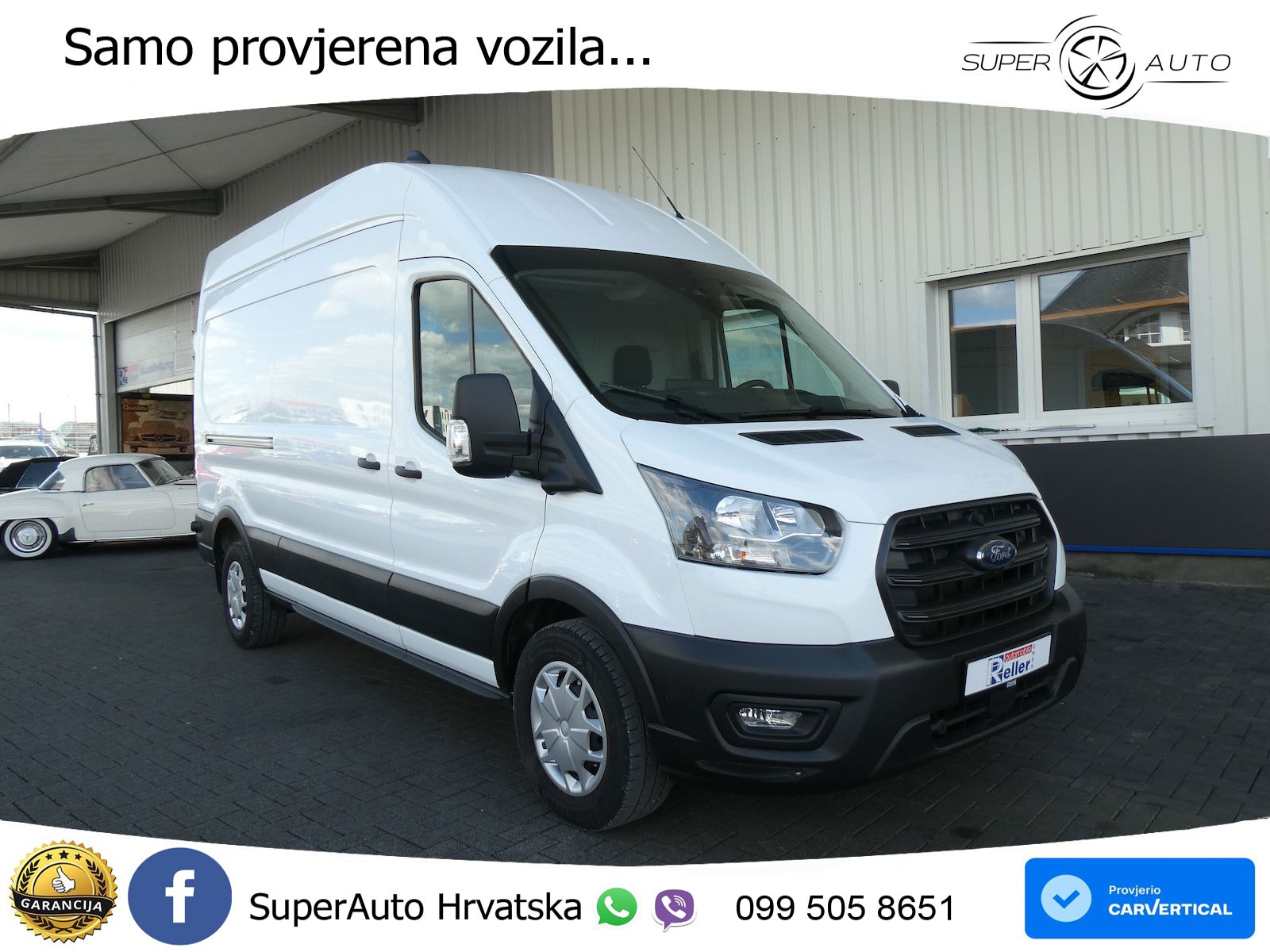 Ford Transit Kasten 350 L3, 360°, Navi, Sitzheizung 131 KS