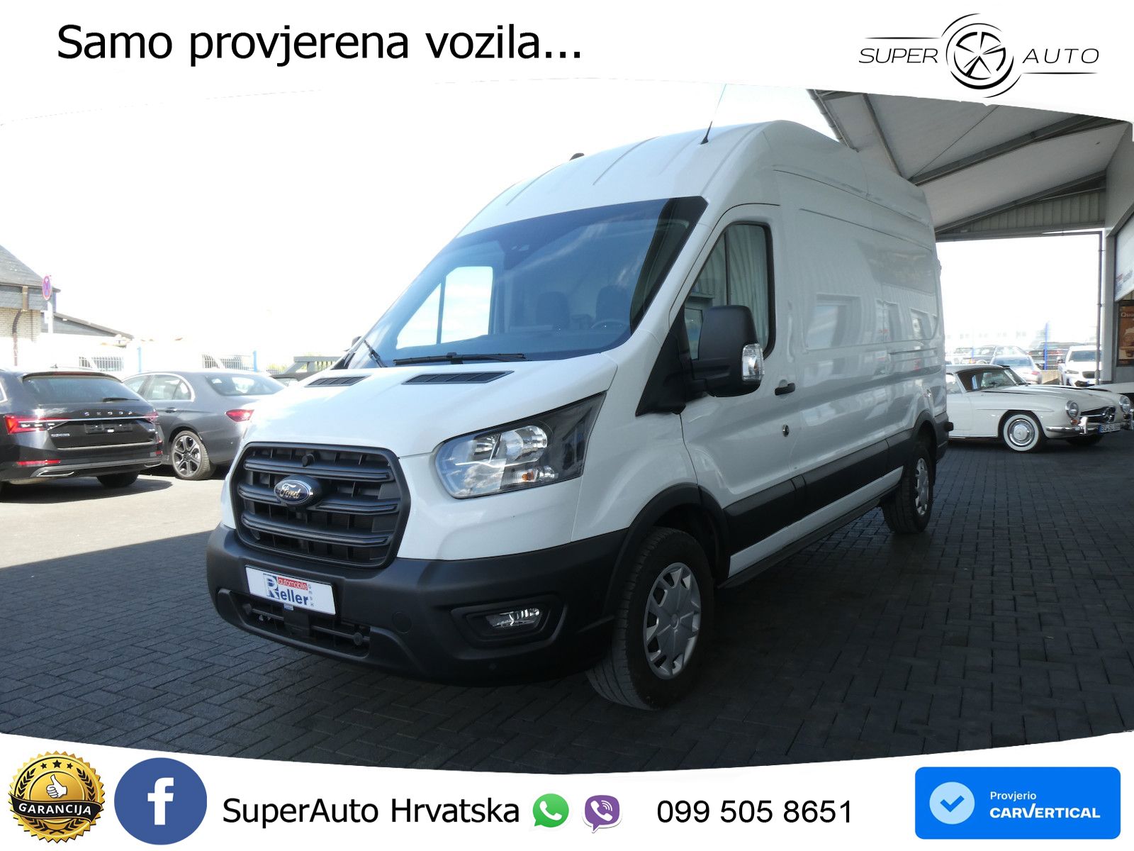 Ford Transit Kasten 350 L3, 360°, Navi, Sitzheizung 131 KS