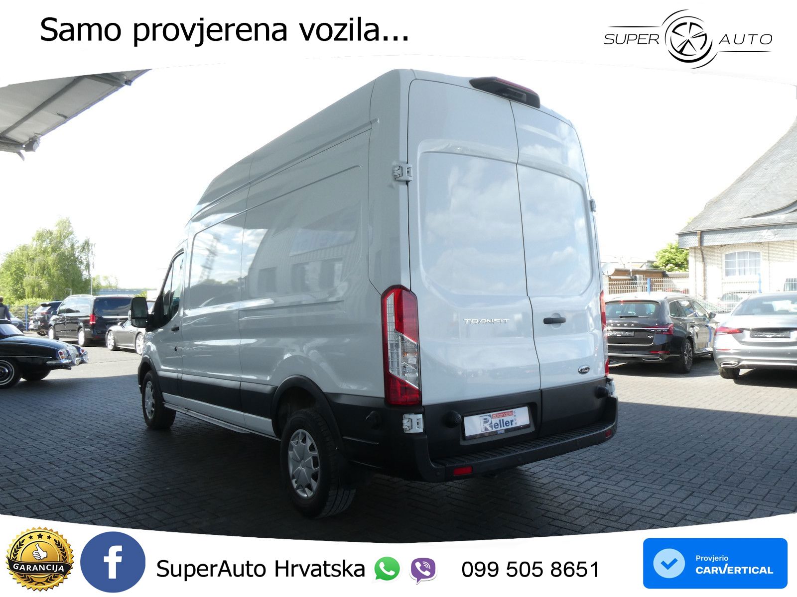 Ford Transit Kasten 350 L3, 360°, Navi, Sitzheizung 131 KS