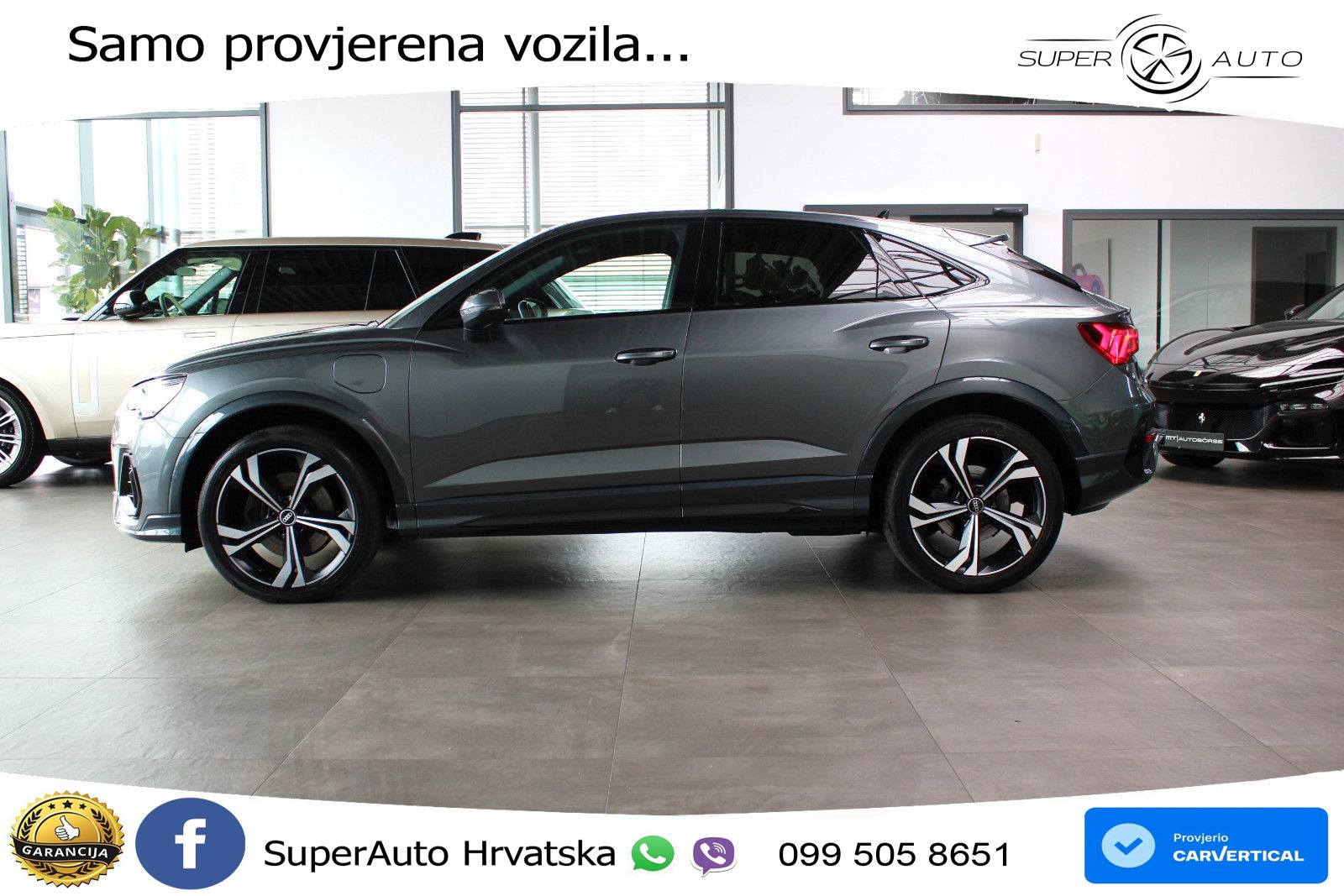 Audi Q3 Sportback 45 TFSIe (245 KS) S tronic S line MATRIX+GR SJED+KAM