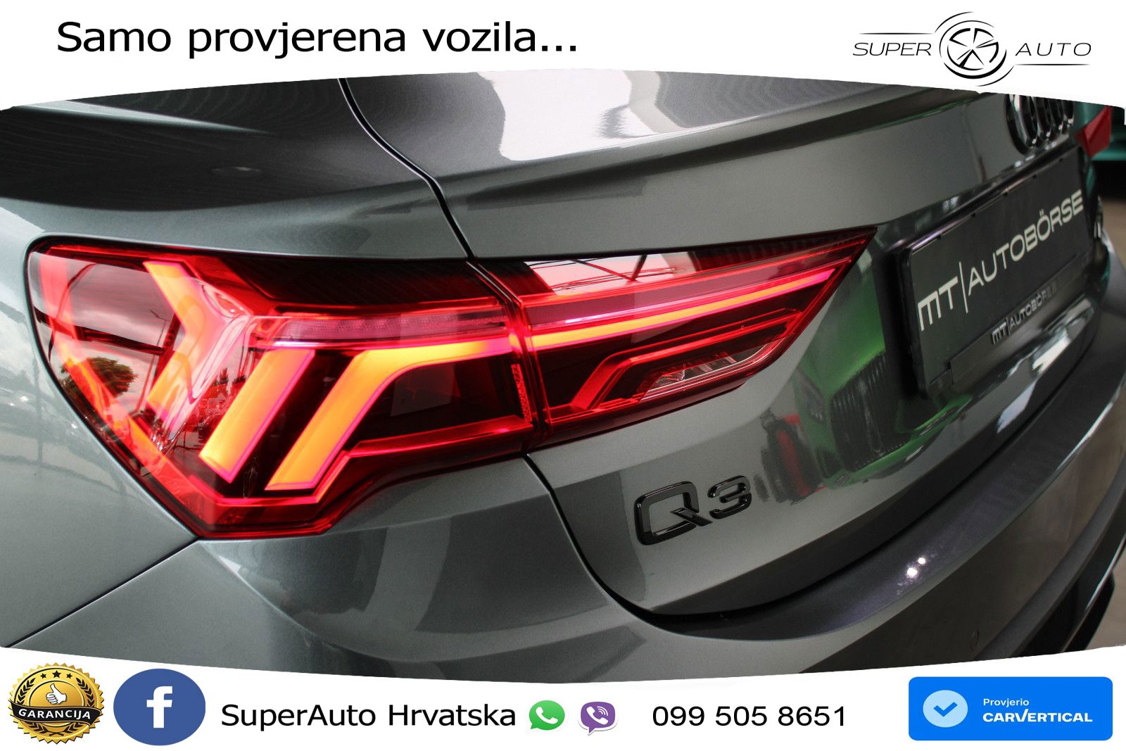 Audi Q3 Sportback 45 TFSIe (245 KS) S tronic S line MATRIX+GR SJED+KAM