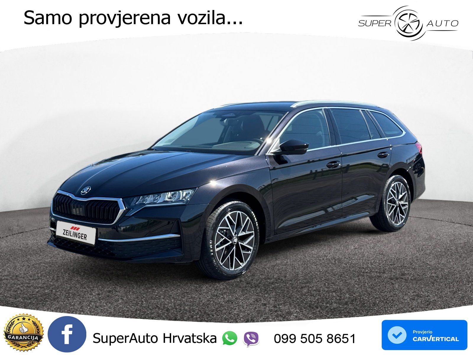 Škoda Octavia Combi 2.0 TDI (150 KS) DSG Selection LED+GR SJED+ACC