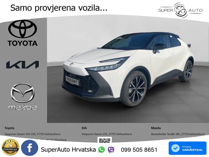 Toyota C-HR 1.8 (140 KS) Hybrid e-CVT Teamplayer LED+GR SJED+ACC