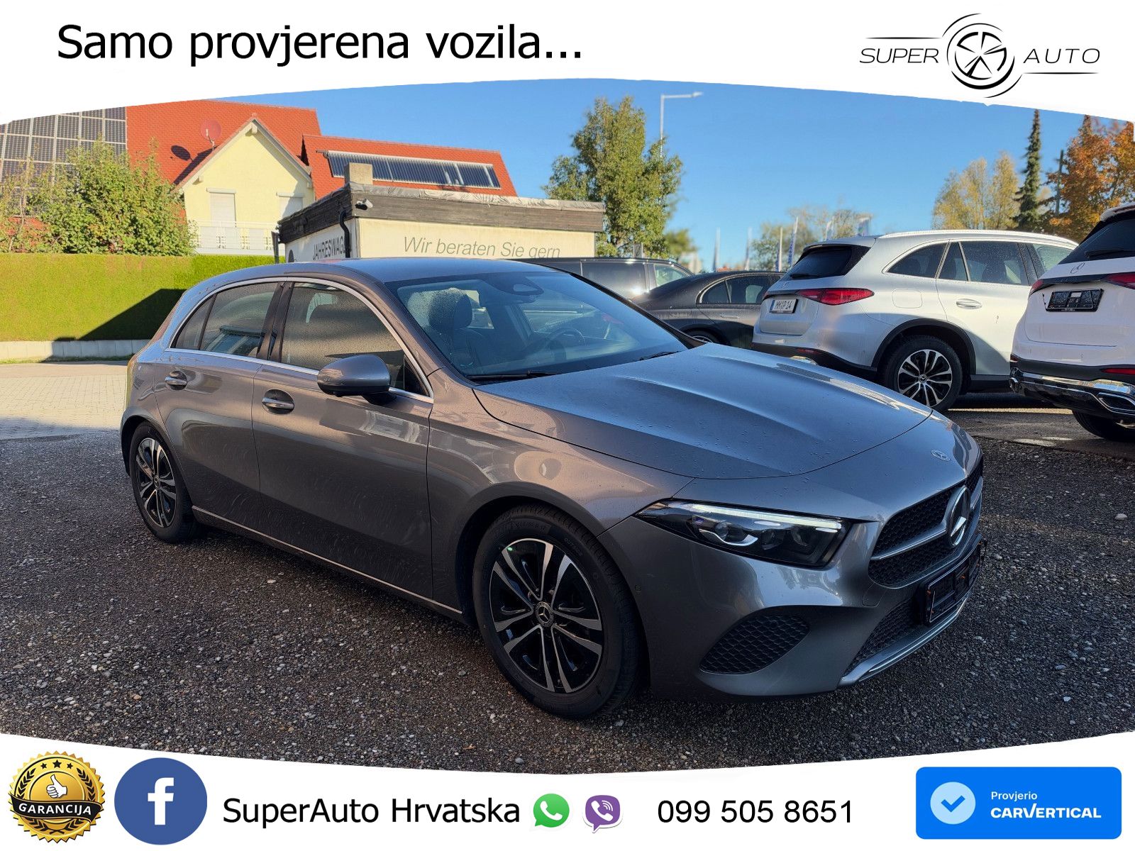 Mercedes-Benz A 200d 8G-DCT LED+GR SJED+ACC