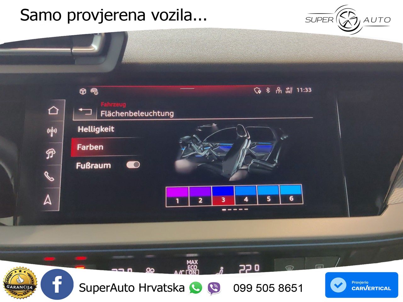 Audi A3 Sportback 30 TFSI (116 KS) LED+GR SJED+ACC