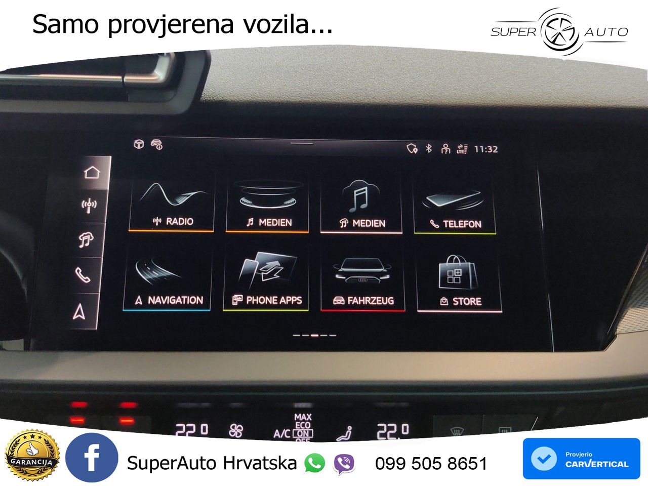 Audi A3 Sportback 30 TFSI (116 KS) LED+GR SJED+ACC