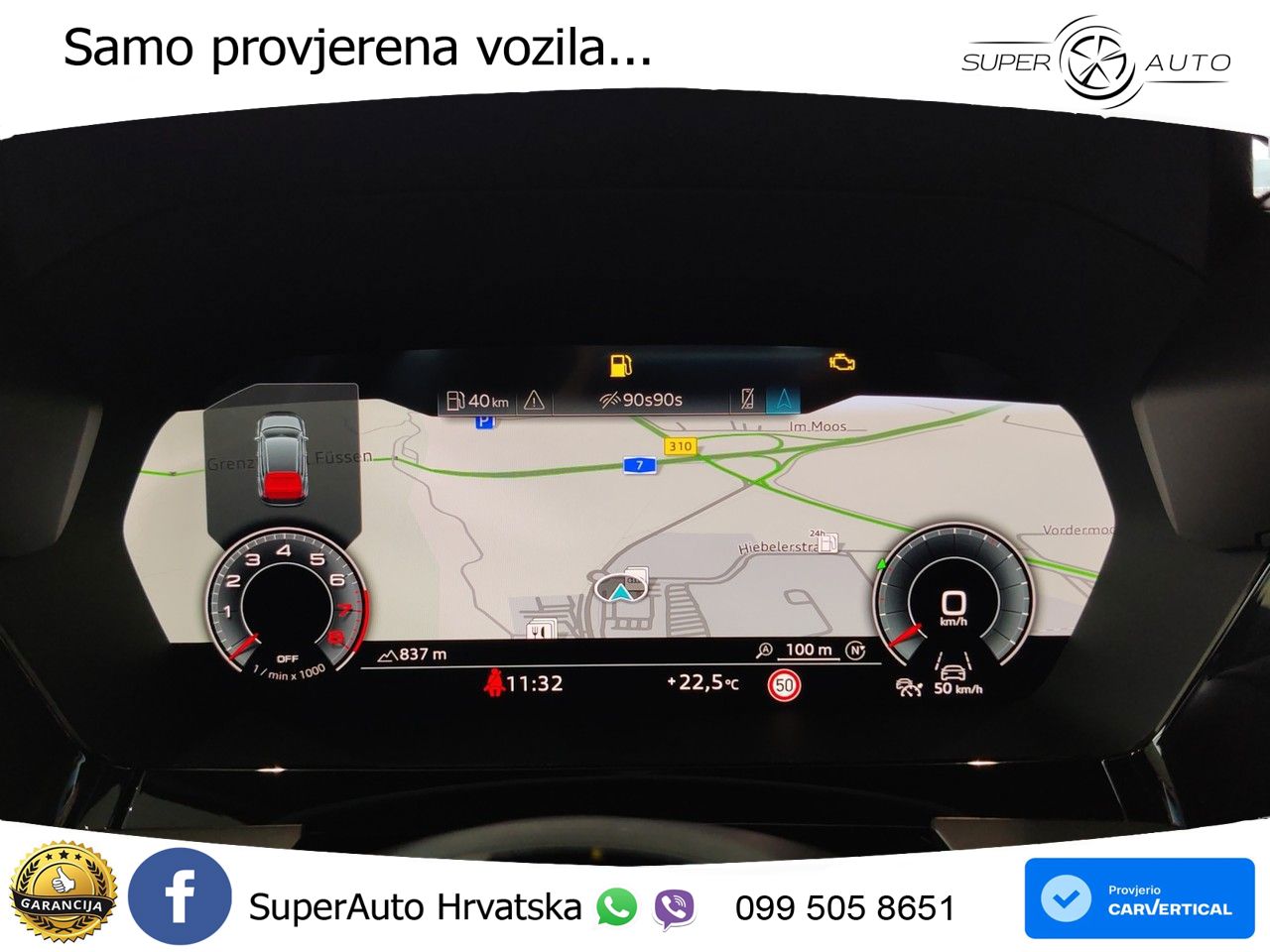 Audi A3 Sportback 30 TFSI (116 KS) LED+GR SJED+ACC