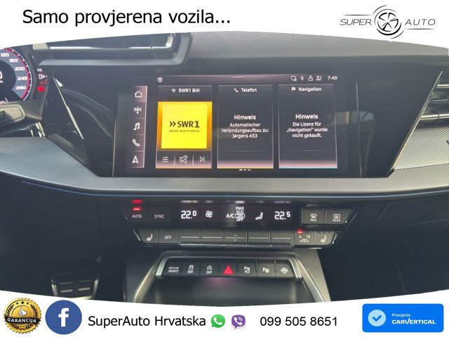 Audi A3 35 TDI (150 KS) S line LED+ACC