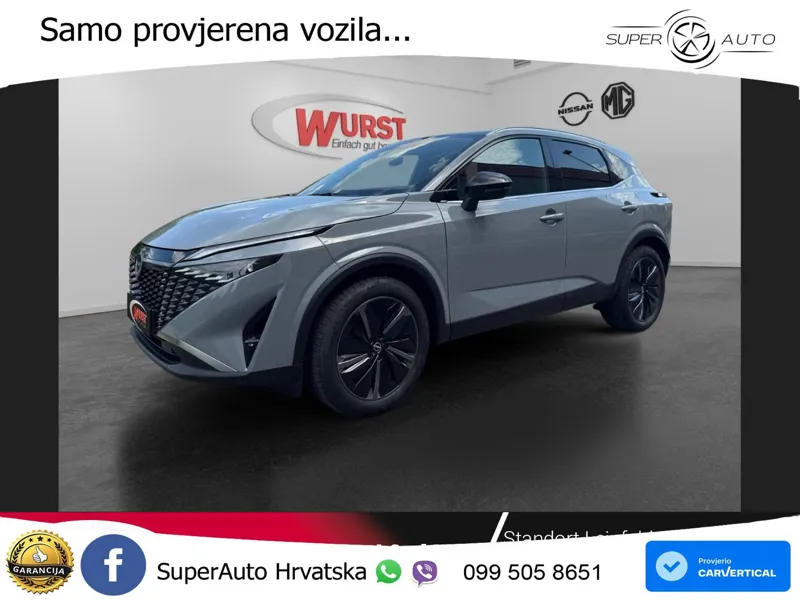 Nissan Qashqai 1.3 DIG-T (158 KS) Xtronic Tekna ACC+HEAD+GR SJED+360+PANO
